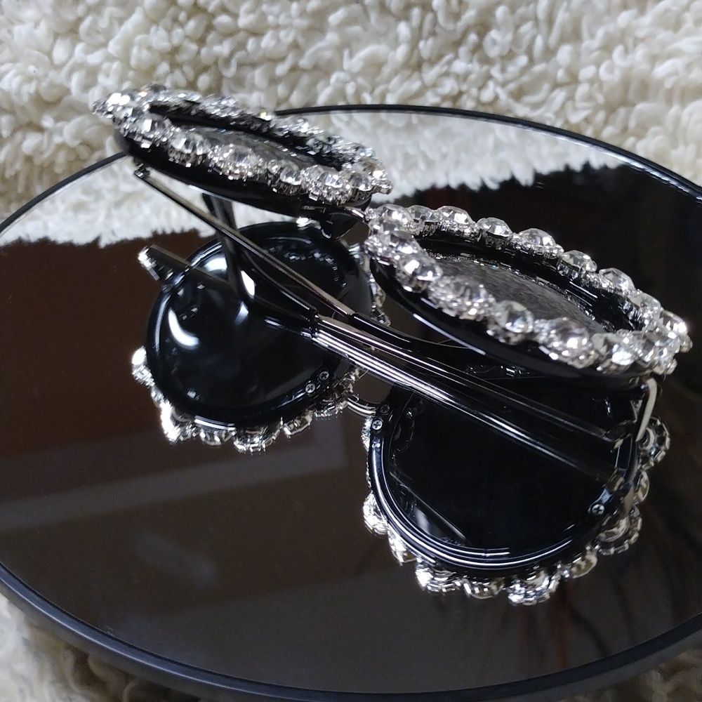 Rhinestone decor Fashion 😎 sunglasses - Picture 6 of 10